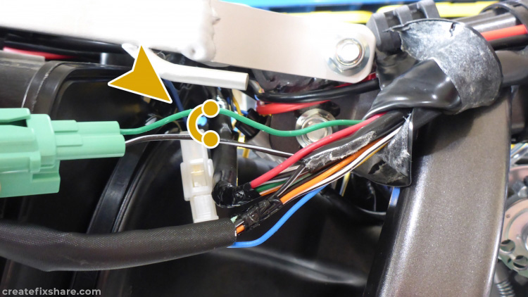 Photo 6 of DRZ400 Side Stand Switch Removal