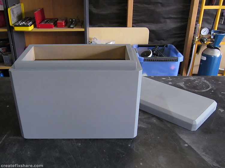 Photo 7 of Building Adventure Bike Pannier Boxes From Fiberglass