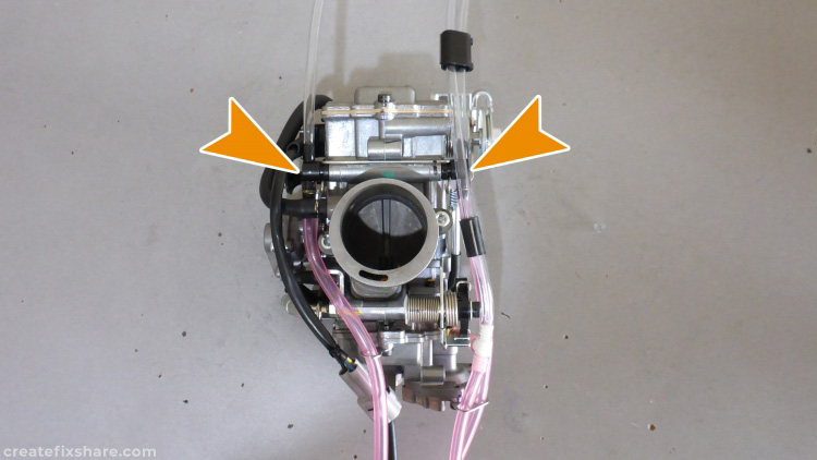 Photo 2 of Keihin FCR39 Breather Hose Plumbing