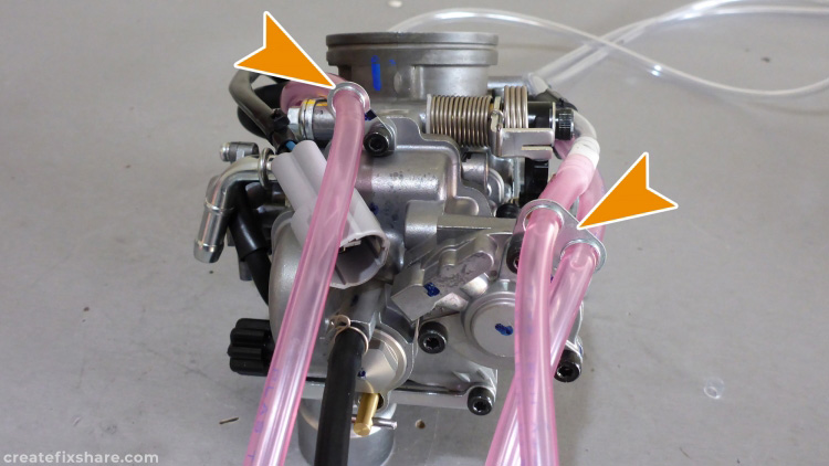 Photo 4 of Keihin FCR39 Breather Hose Plumbing